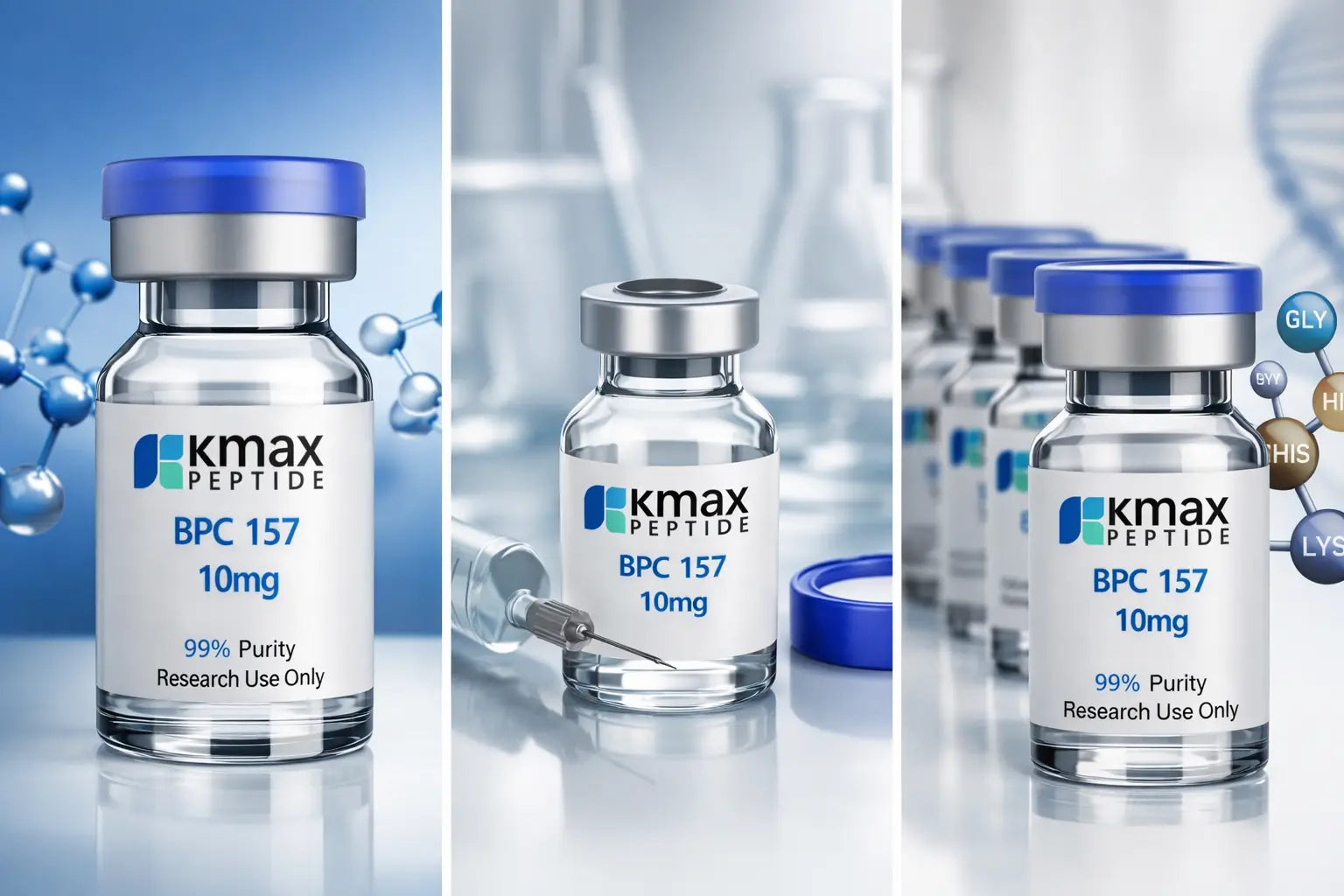 BPC 157 - 10mg KMAX PEPTIDEOS