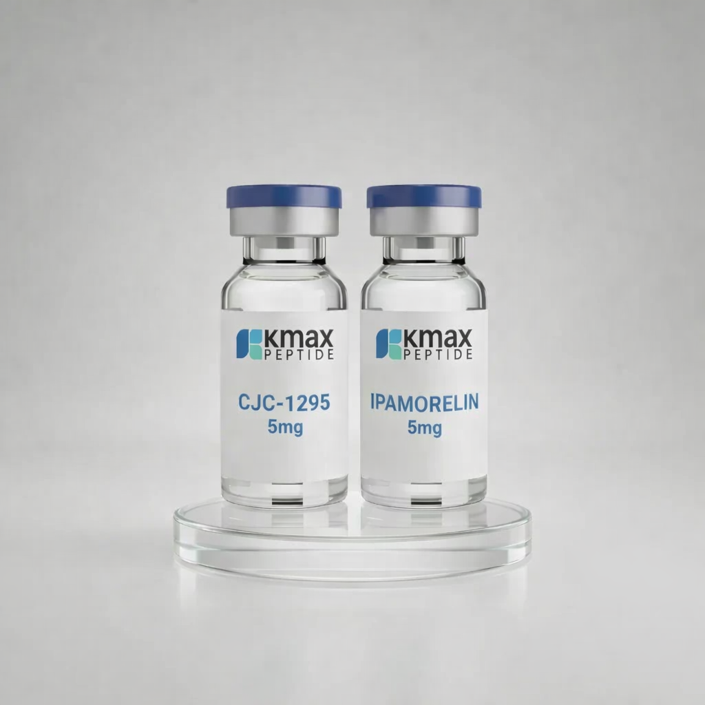 CJC 1295 + IPAMORELIN - 10 mg ( 5mg + 5mg ) KMAX PEPTIDEOS