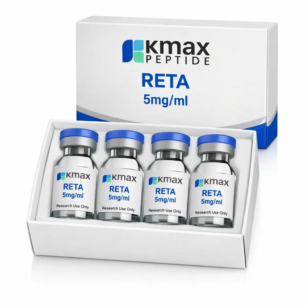 KIT RETATRUTIDA 5mg/ml - 4 semanas KMAX PEPTIDEOS